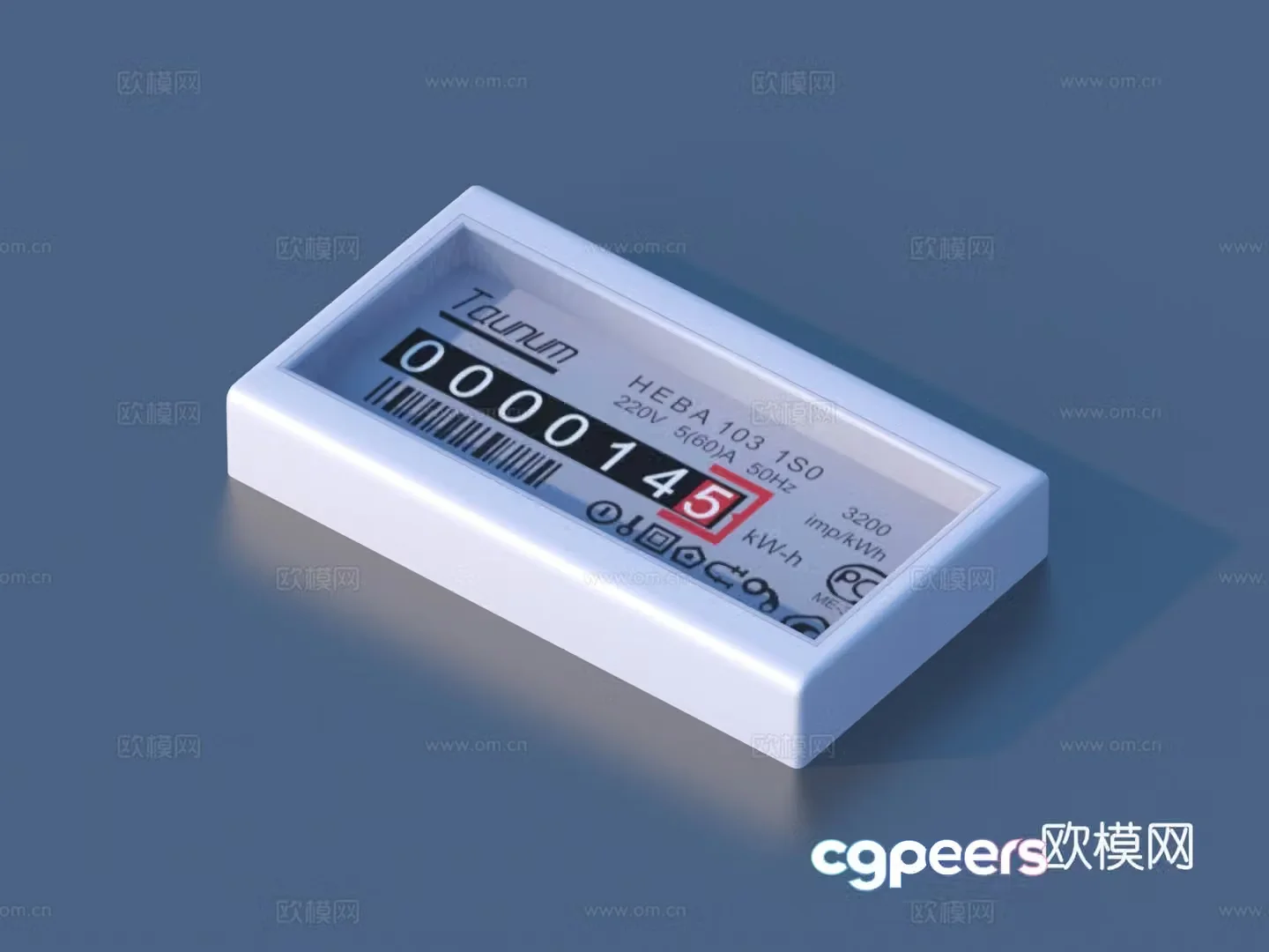 Counter Counter Appliance 3D Model