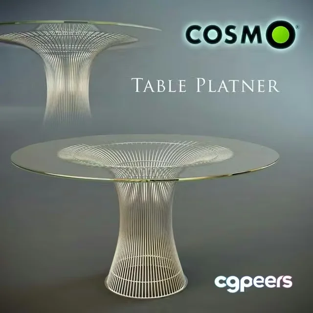 3ds Max Free – Table Platner