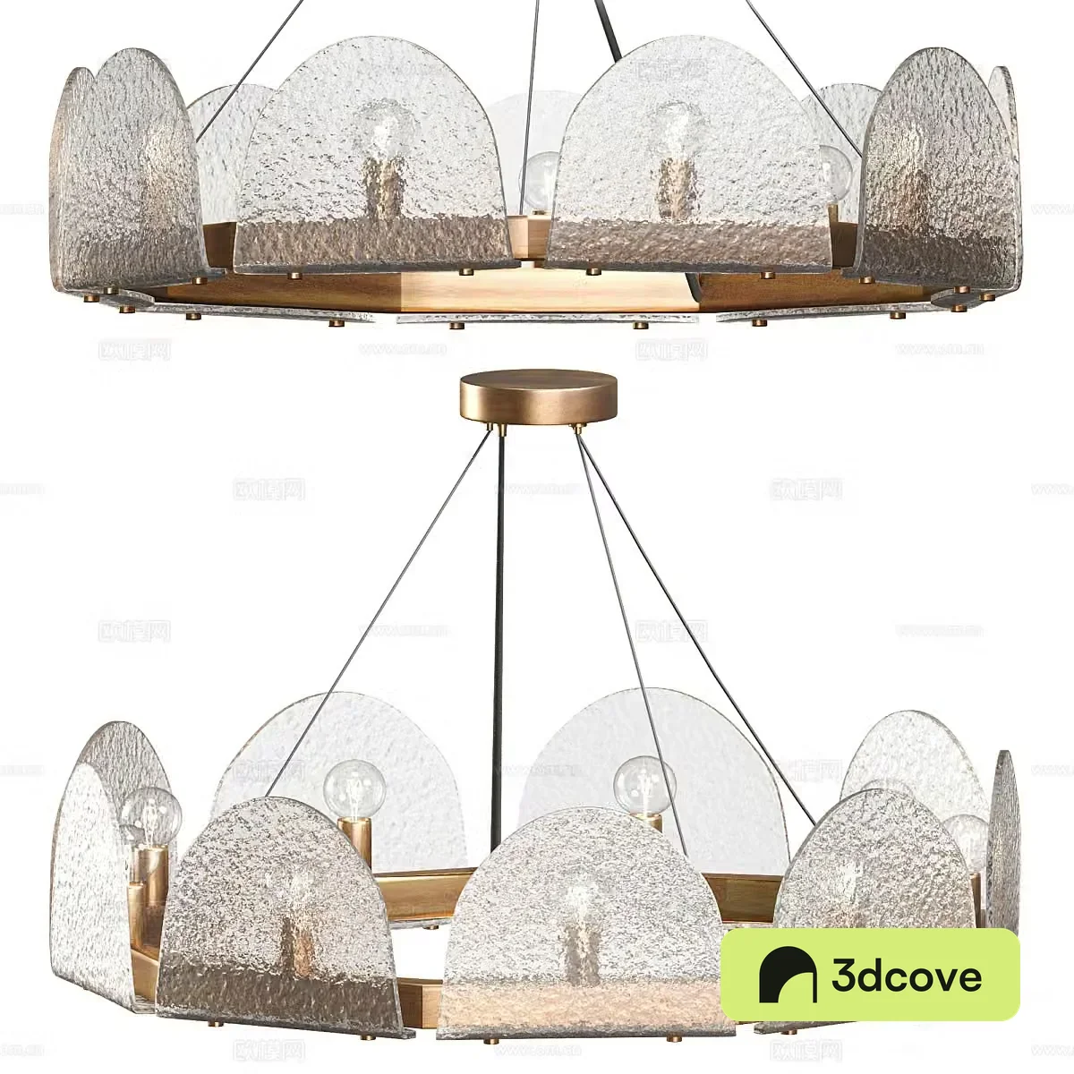 New Chinese style light luxury Mendez decorative chandelier