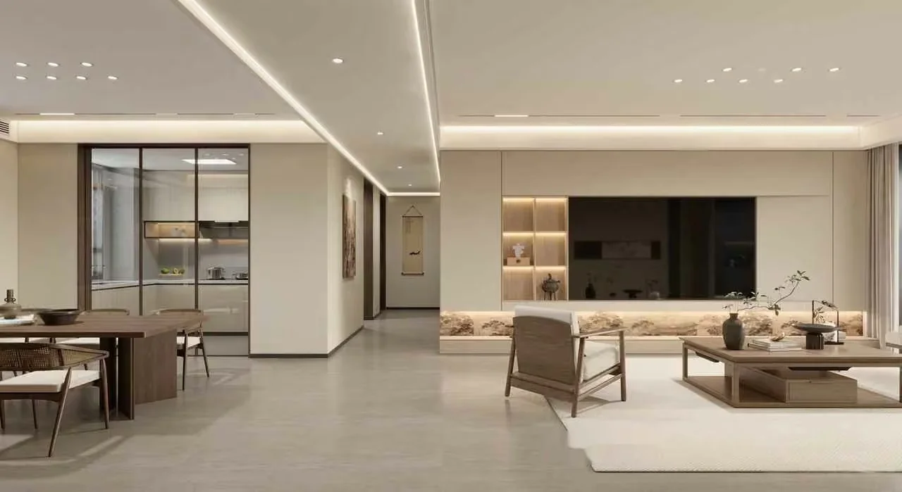 Modern Living Room 3D Model – 4894 – VRAY Render
