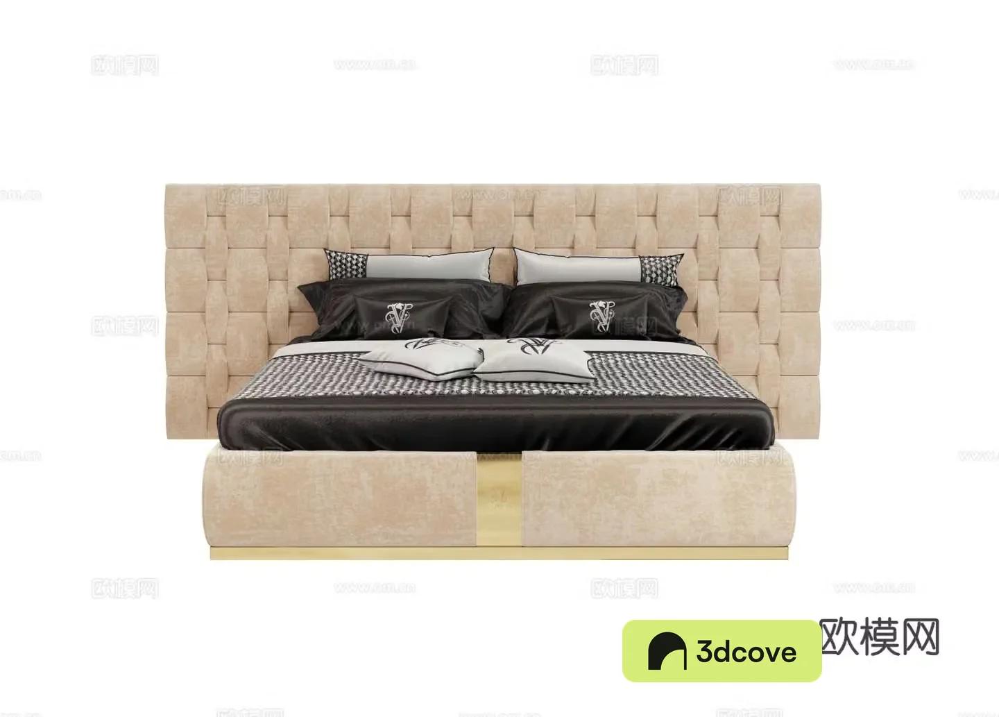 Visionnaire PERKINS Double Bed