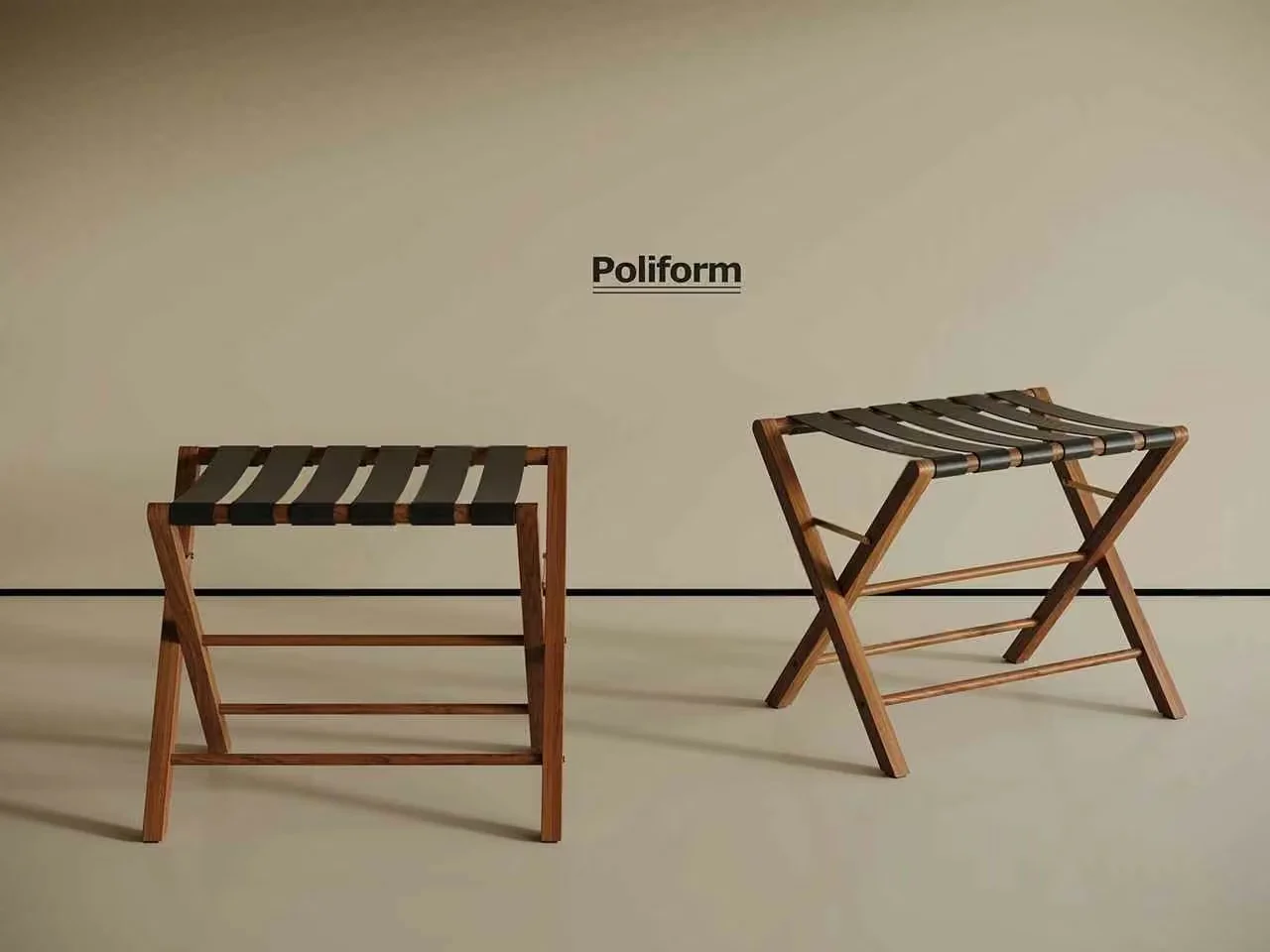 Simple Wooden Stools 3D Model – 19629 – VRAY Render