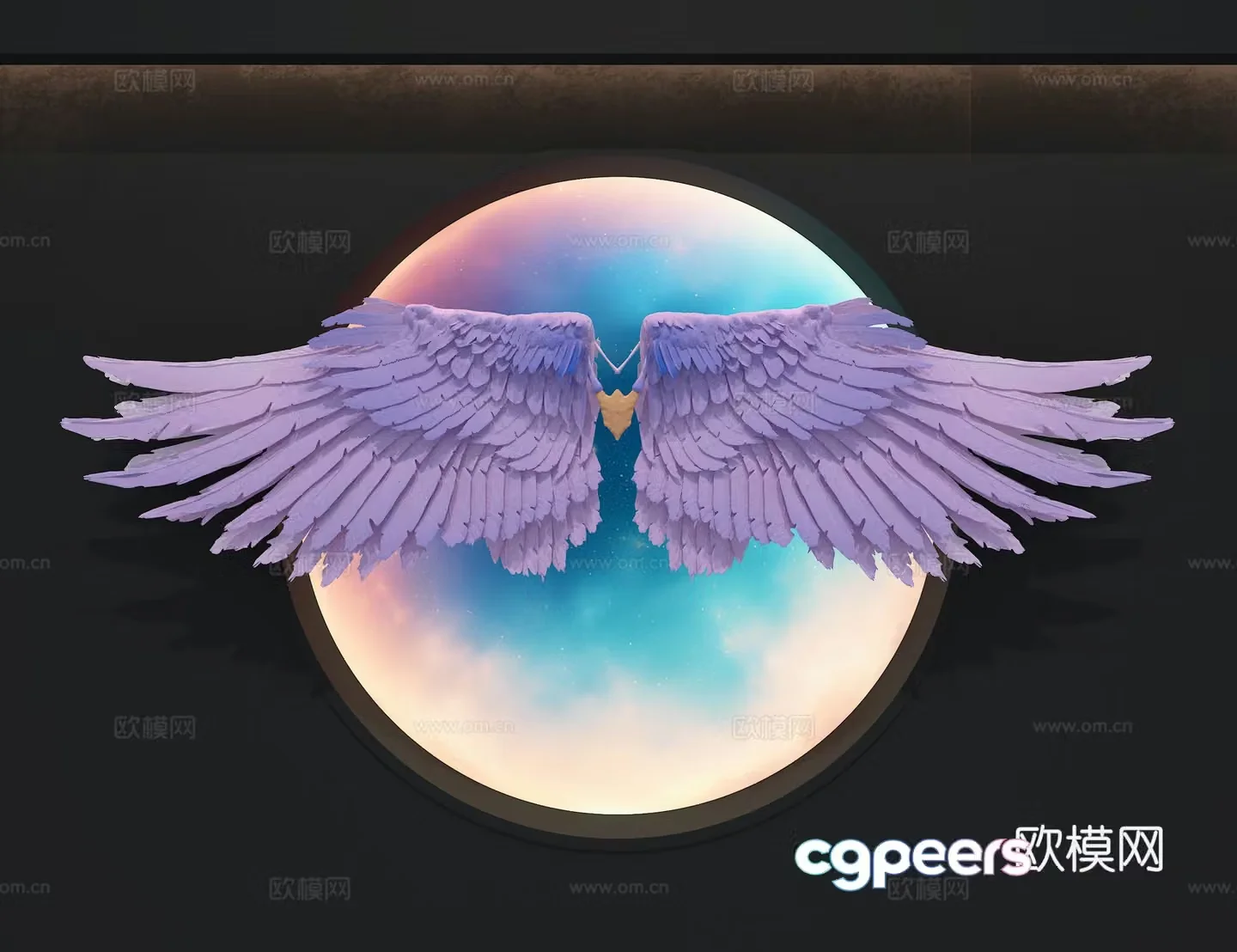 Wings 3d model