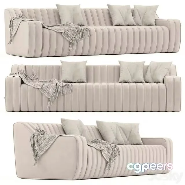 3ds Max Free – Endless sofa