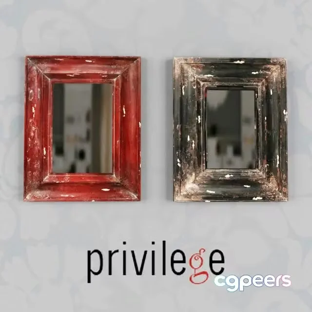 3ds Max Free – Privilege Wall Mirrors