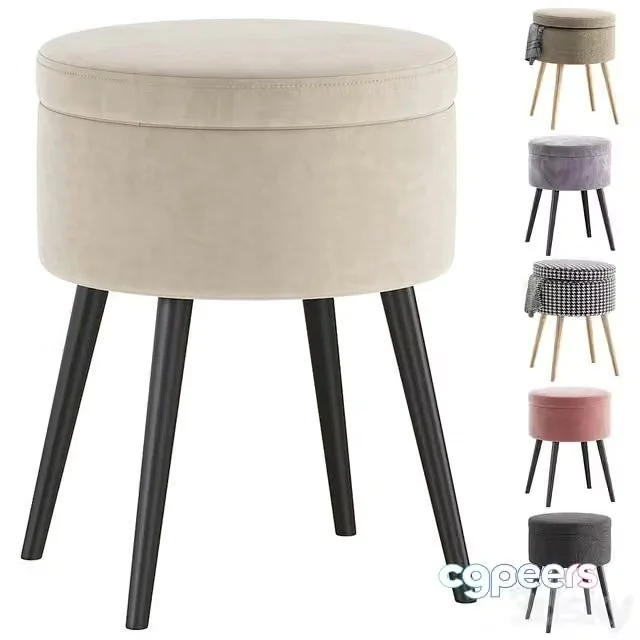 3ds Max Free – Pouffe Klais by inmyroom.ru