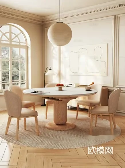 Modern Dining Room 3D Model – 10508 – VRAY Render