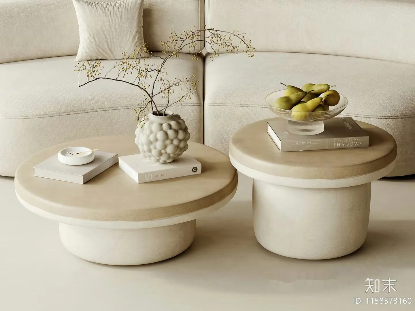 Modern Living Room 3D Model – 3487 – VRAY Render