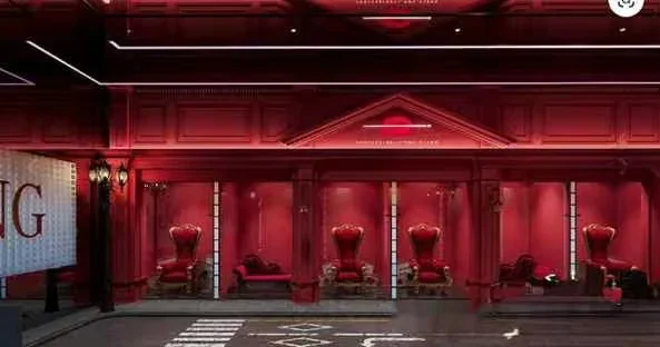 Red Throne Room 3D Model – 6627 – CORONA Render