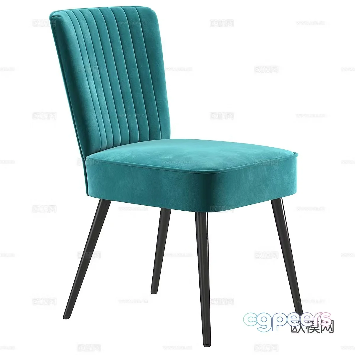 chair dining chair 3d model