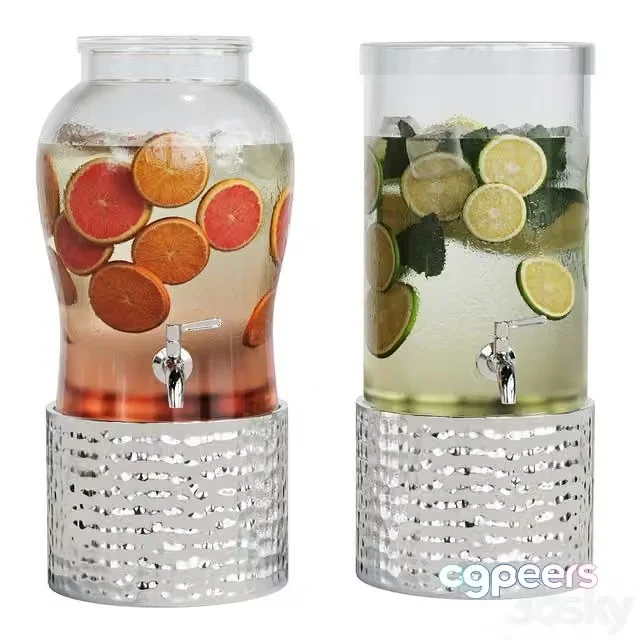 3ds Max Free – Drink Dispenser Set