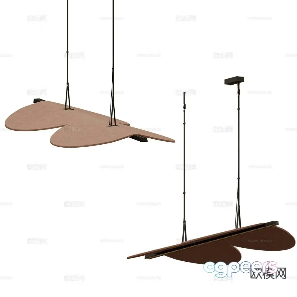 Ole art chandelier 3d model