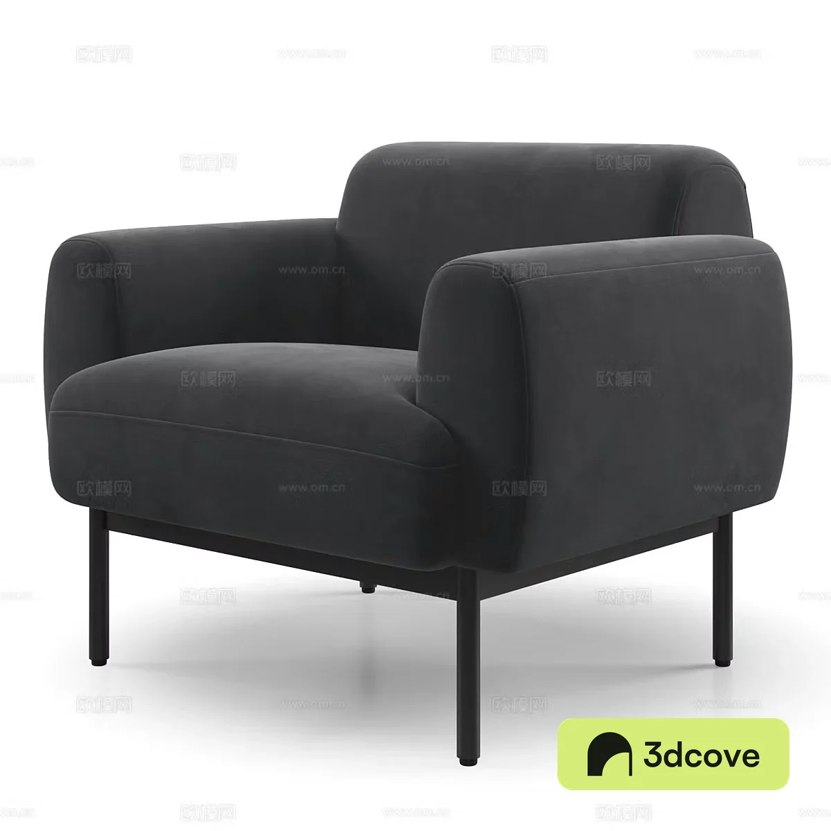 Modern single sofa