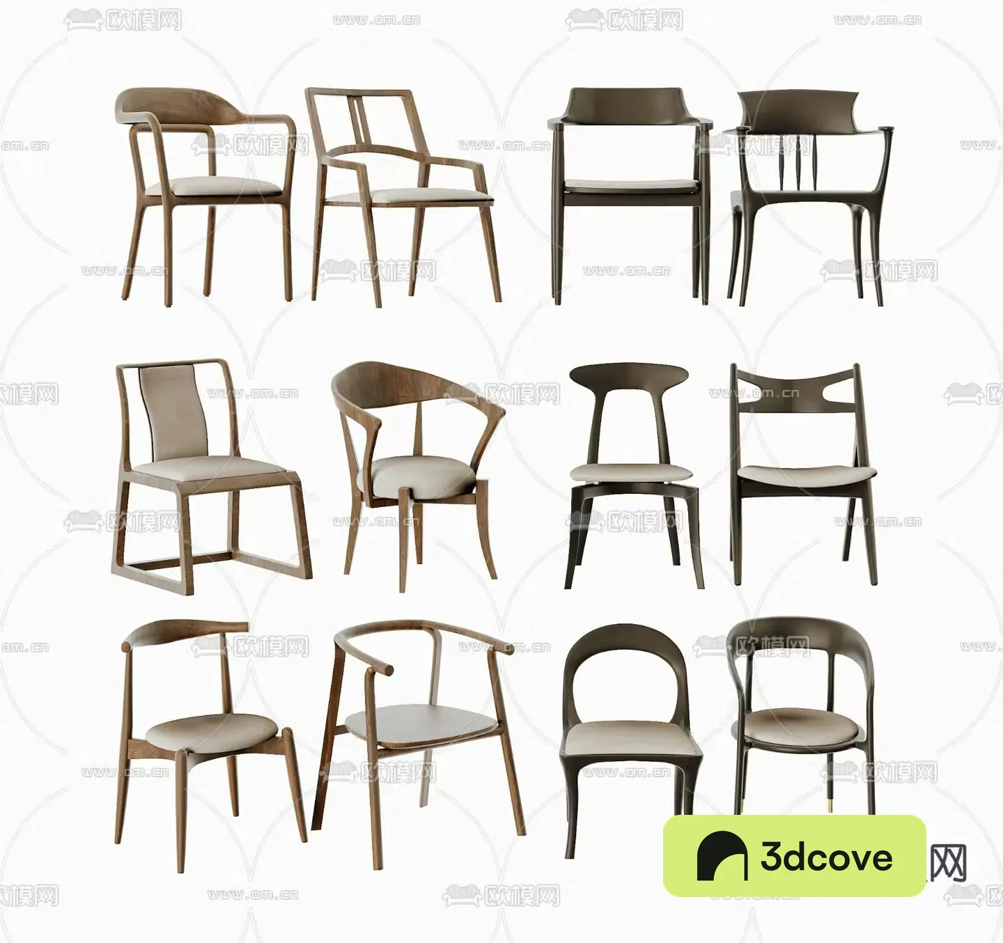 New Chinese style chair arm chair Taishi chair
