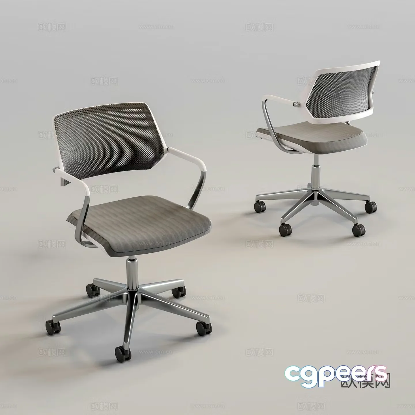 Modern office chair 3d model