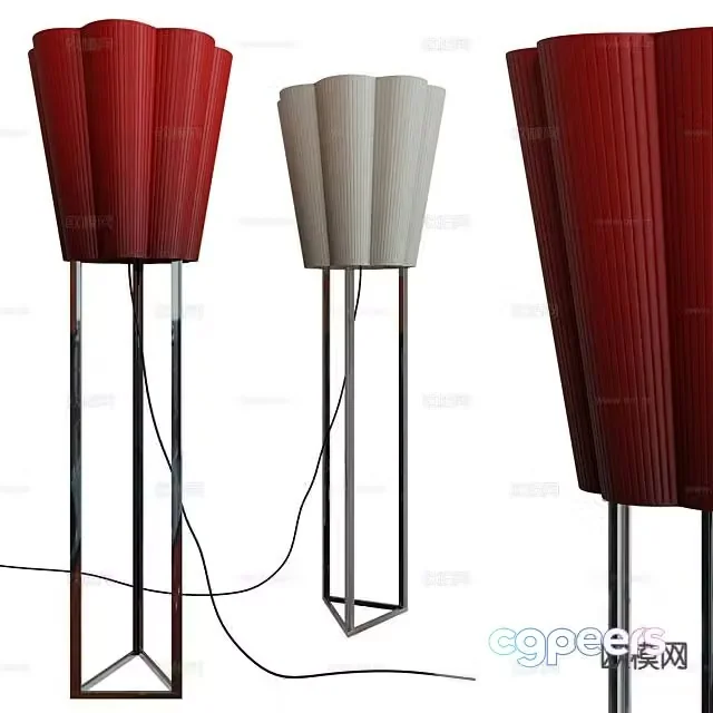Italian floor lamp lighting lamp art lamp 3d model