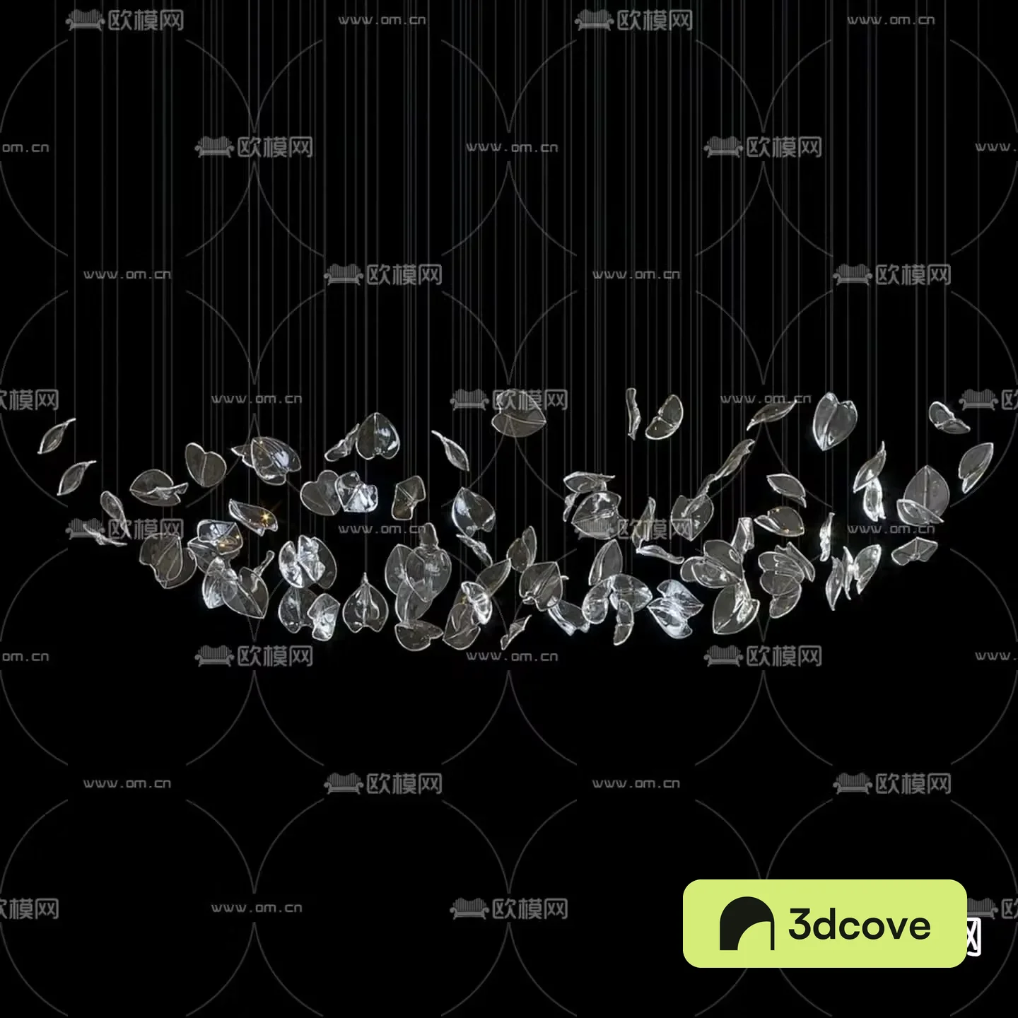 crystal chandelier decorative lamp
