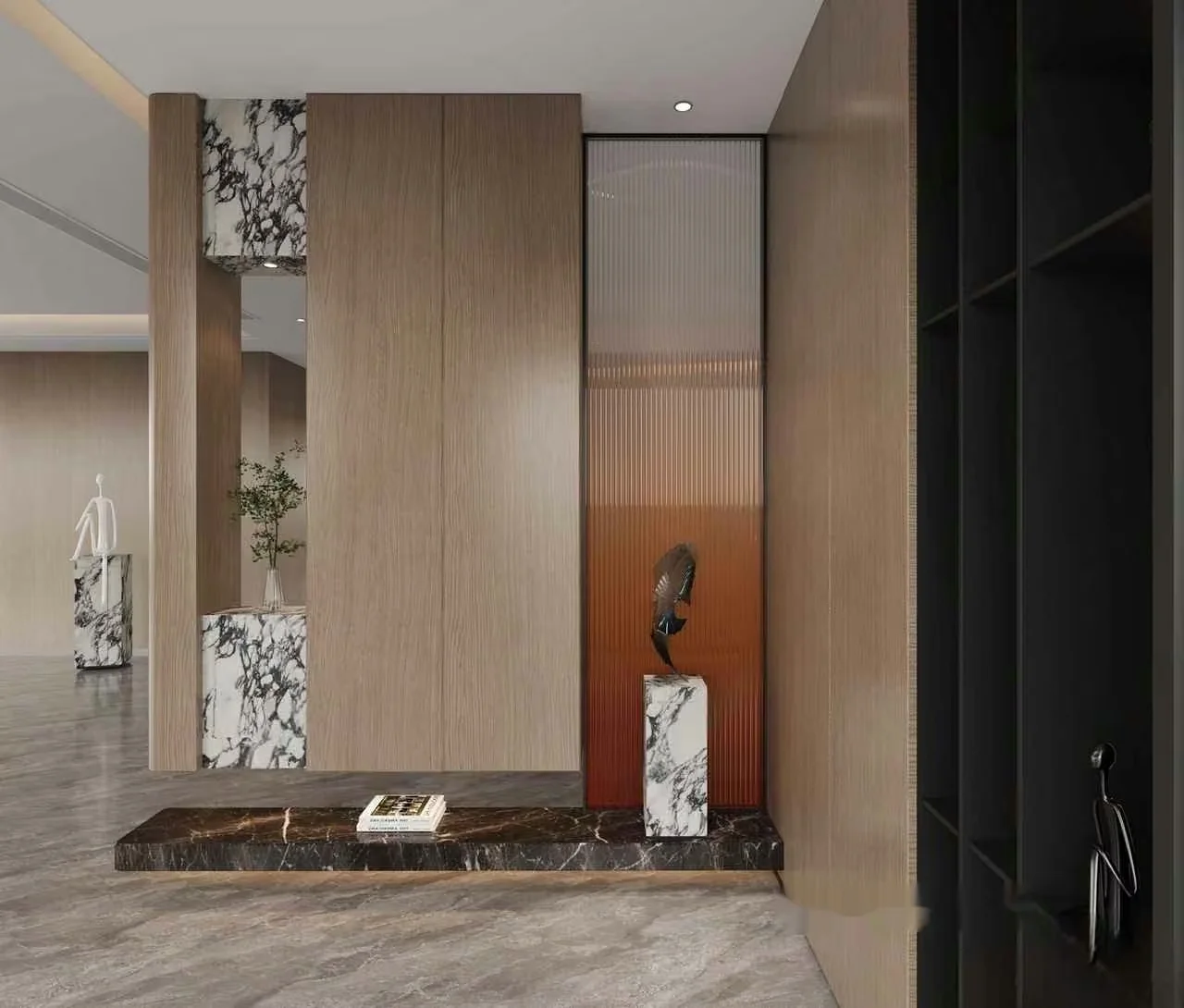 Modern Art Gallery 3D Model – 12316 – CORONA Render