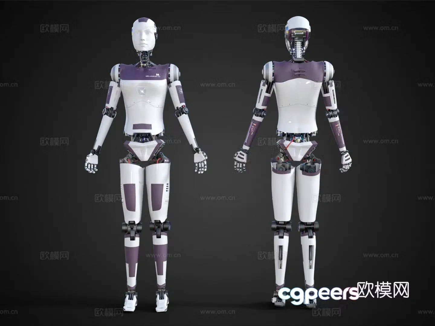 Toy robot robot technology sense robot welcome robot 3D model