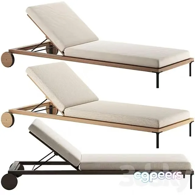 3ds Max Free – CLEOSOFT SUNBED by Talenti