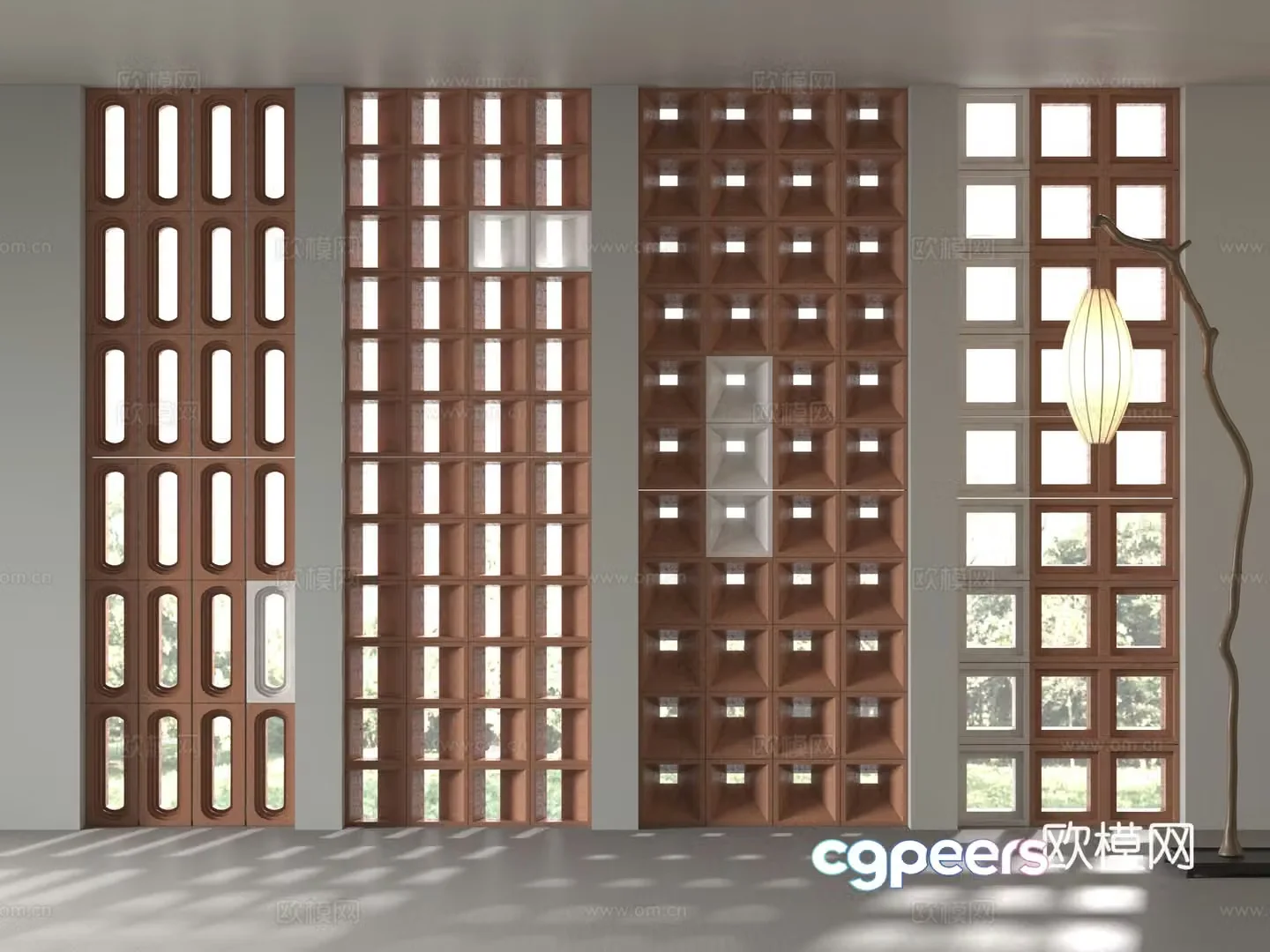 Cement brick 3d model
