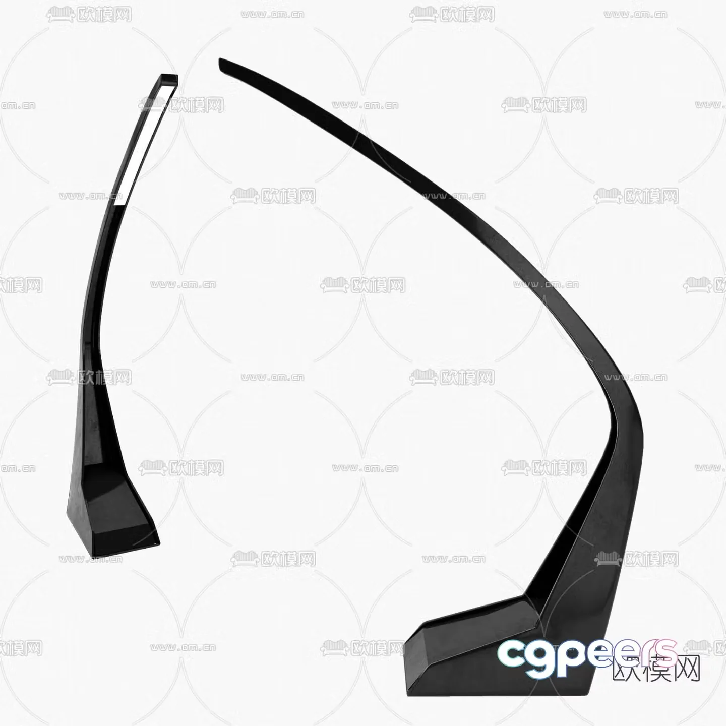 FLOS modern desk lamp 3d model