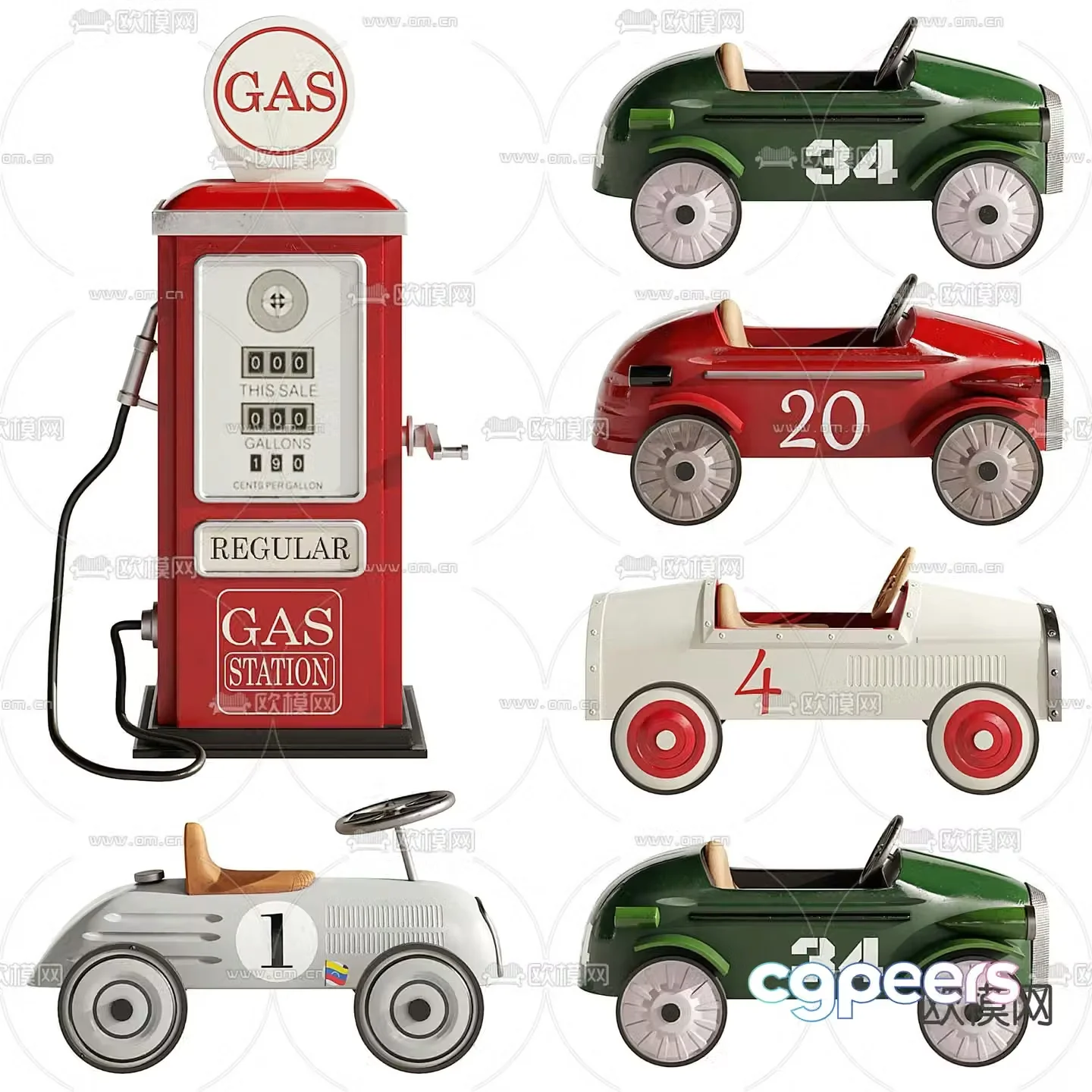 toy car 3d model