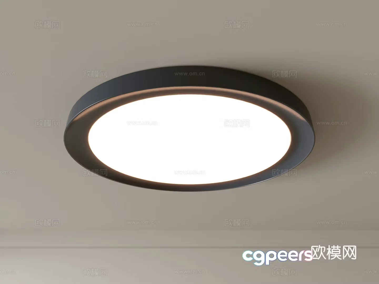 Modern ceiling lamp Geometric ceiling lamp Bedroom lamp Artistic shaped lamp Fashion living room lamp 3D model
