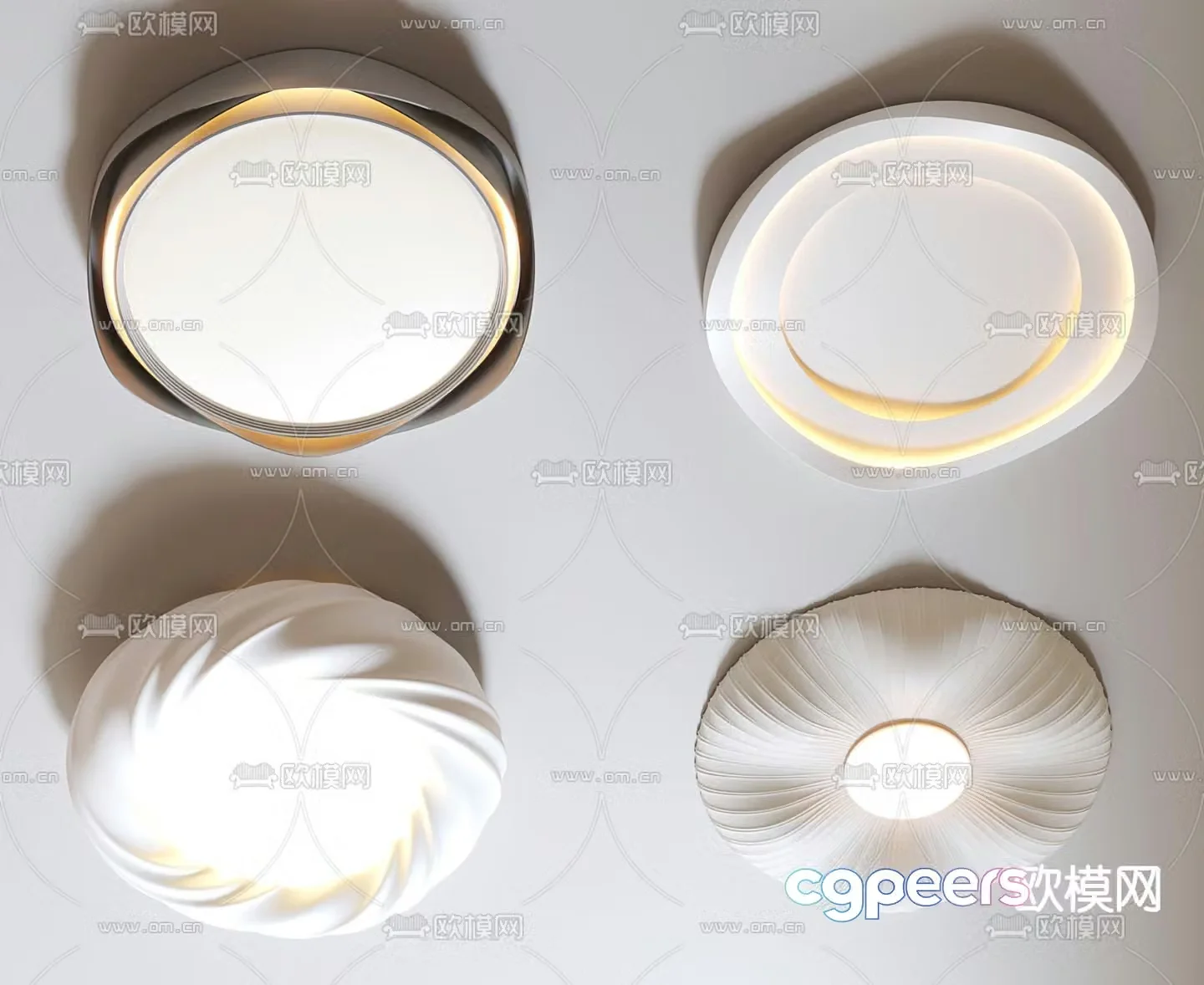 Ceiling lamp bedroom lamp 3d model