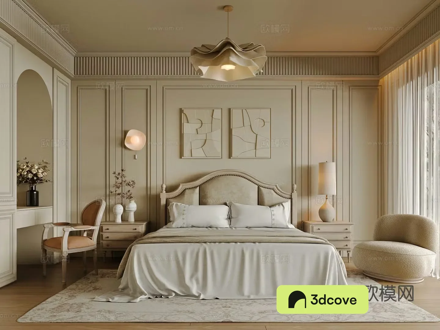 French bedroom