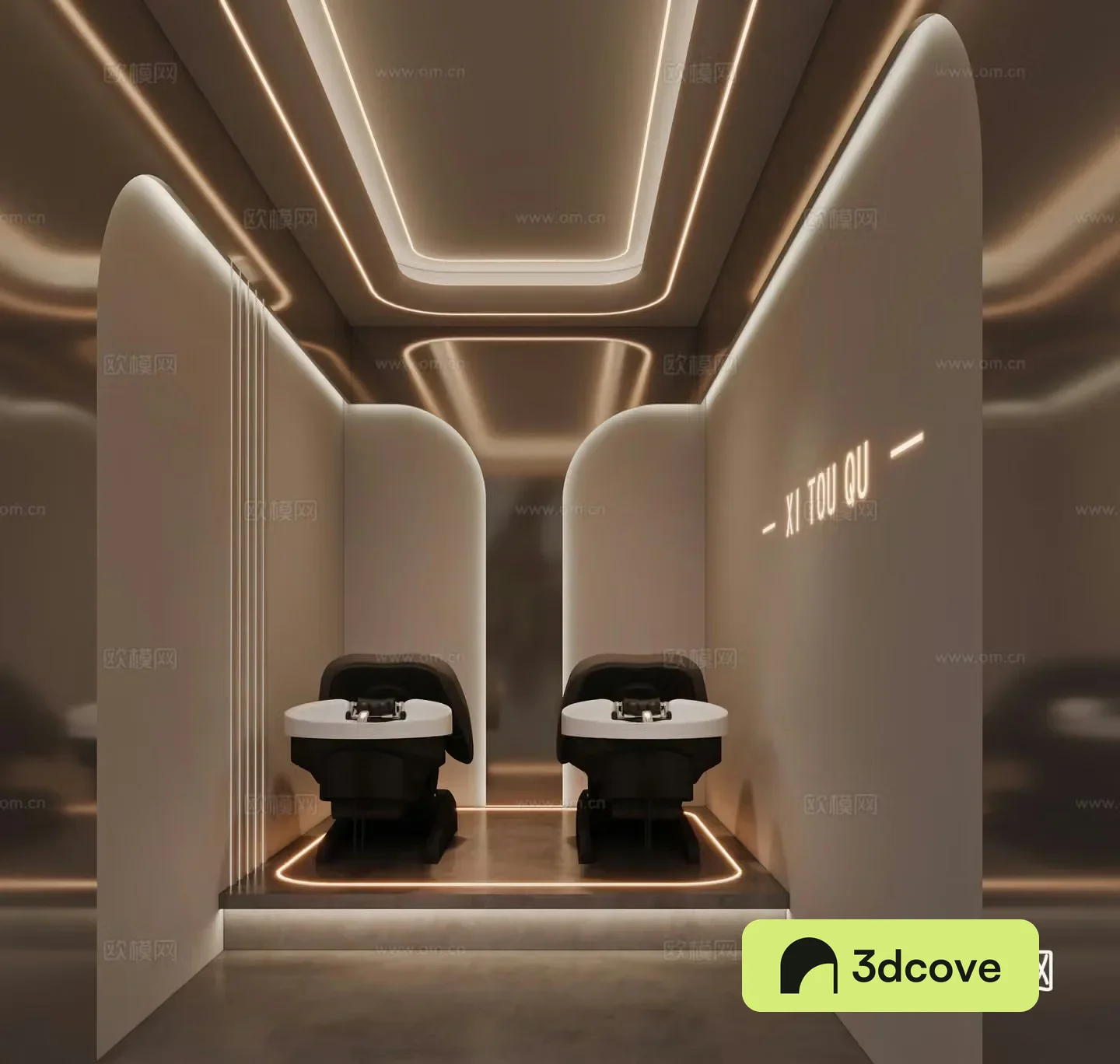Modern barber shop
