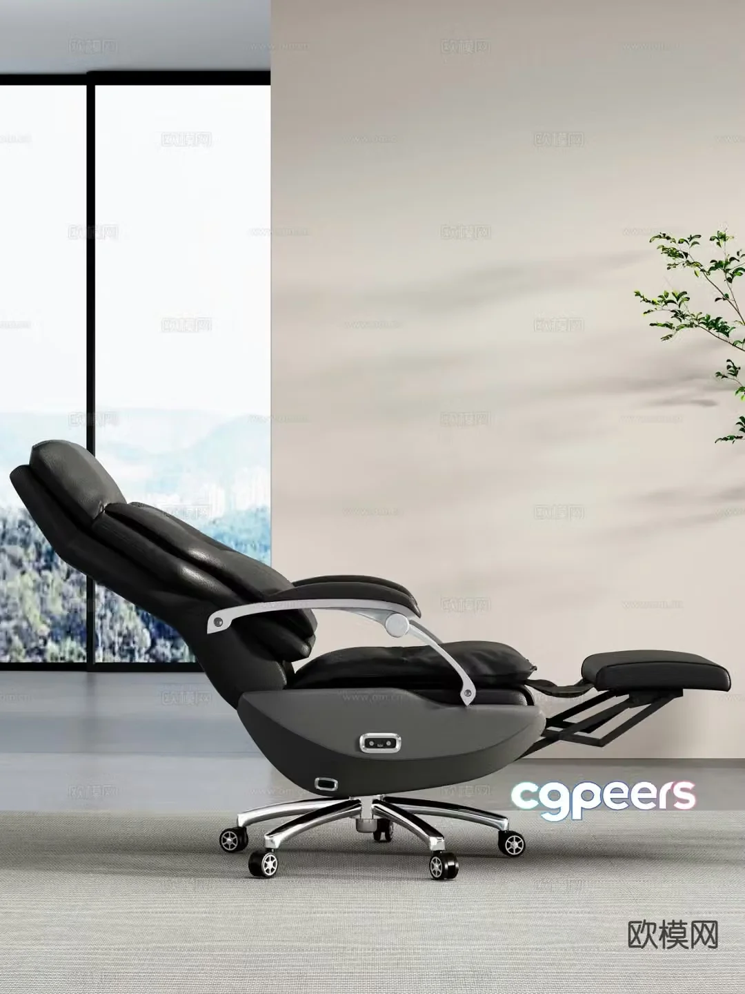 Boss chair executive chair 3d model