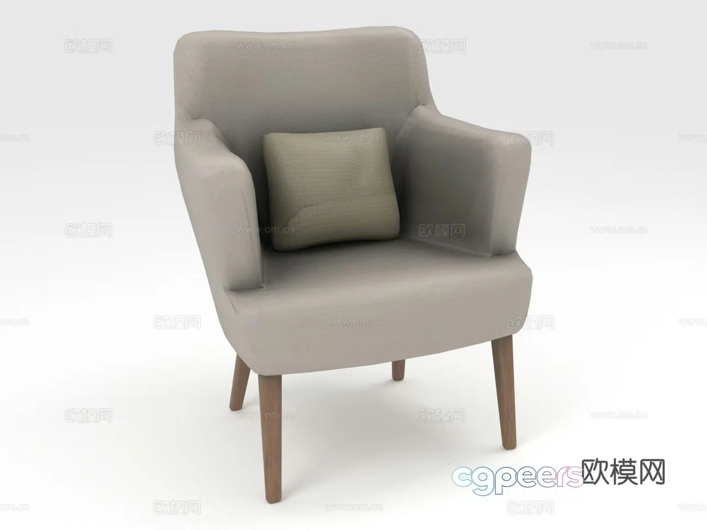 Leisure chair sofa chair armchair chair 3d model
