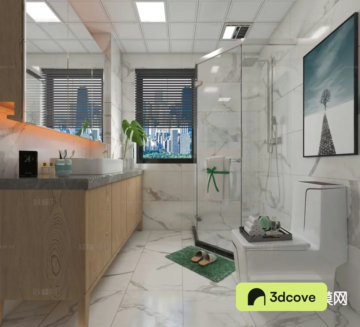 Nordic bathroom