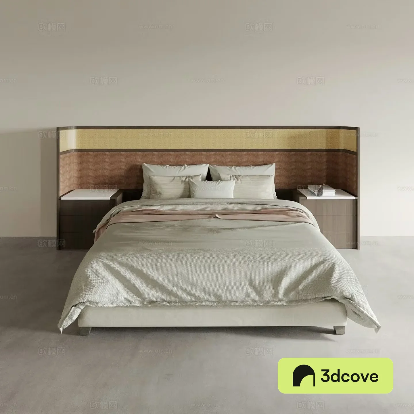 New Chinese style double bed