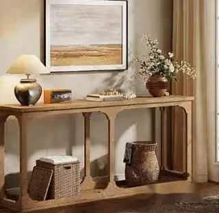 Modern Wooden Console Table 3D Model – 10477 – VRAY Render