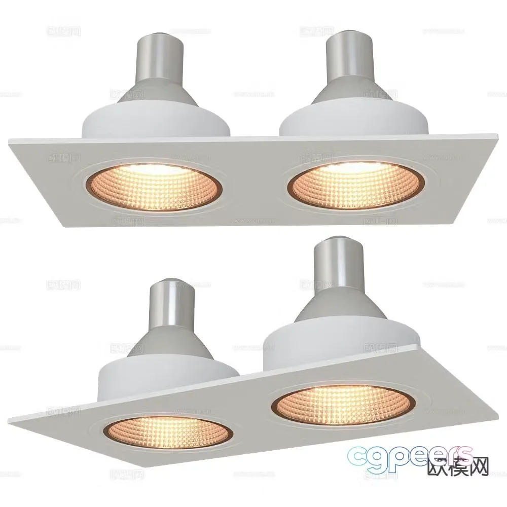 DENKIRS recessed downlight spotlight 3d model