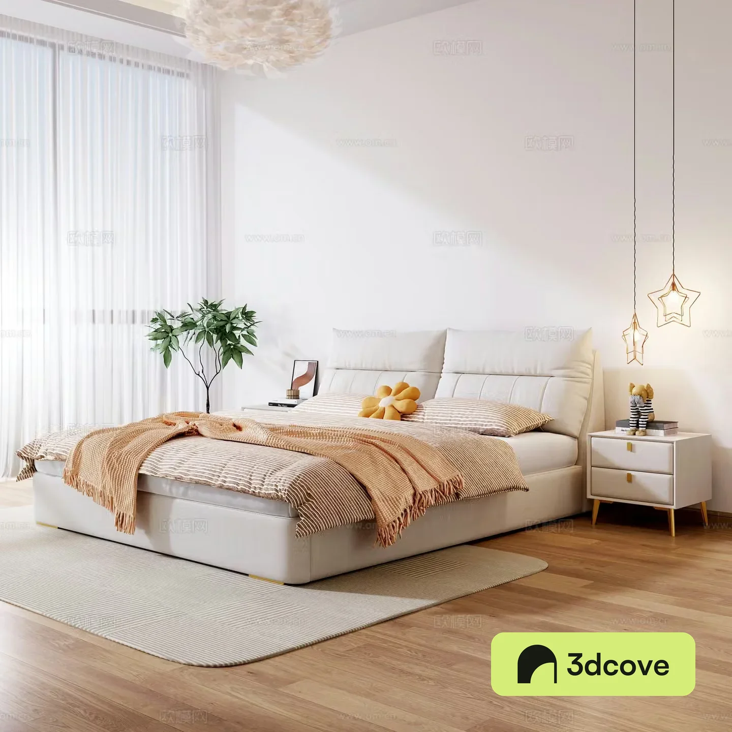 Double bed