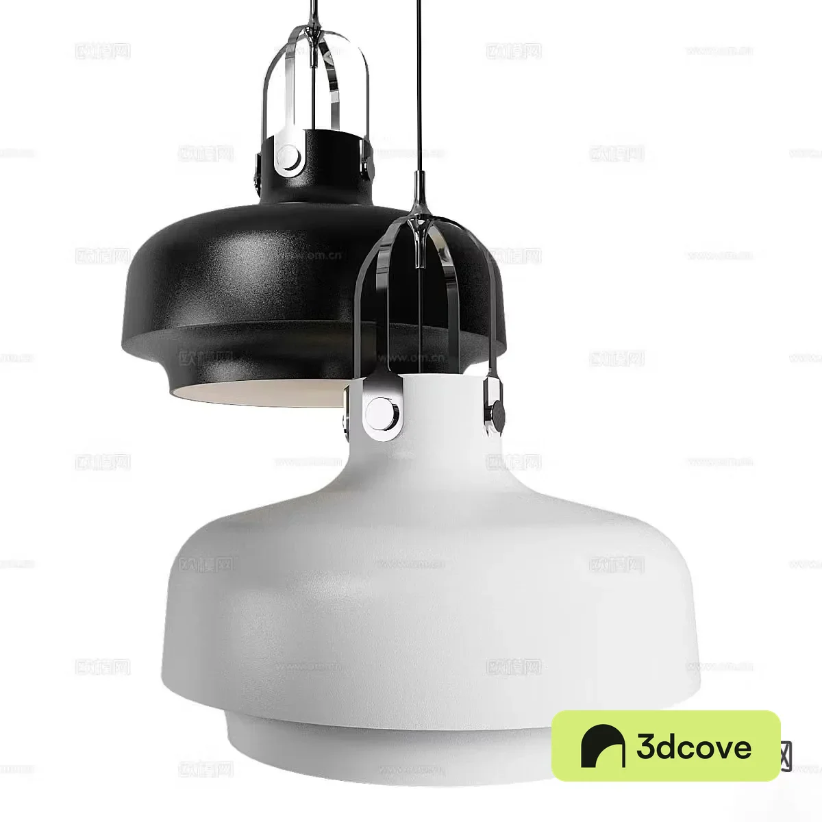 Industrial style small chandelier