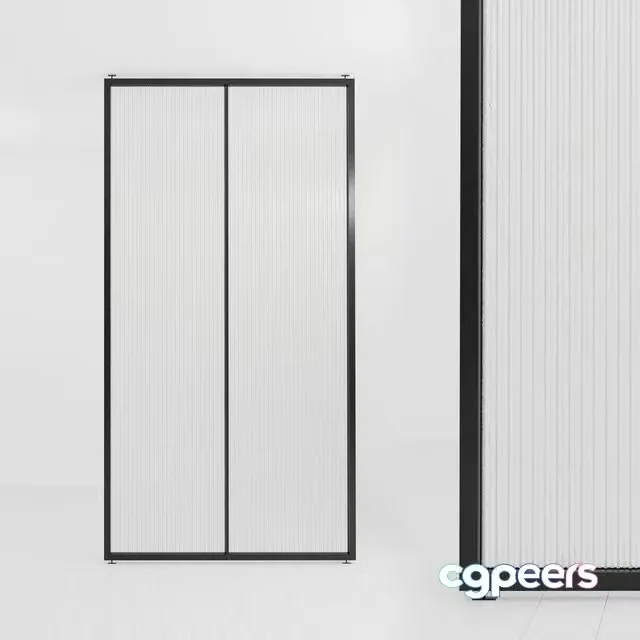 3ds Max Free – Glass partition 477