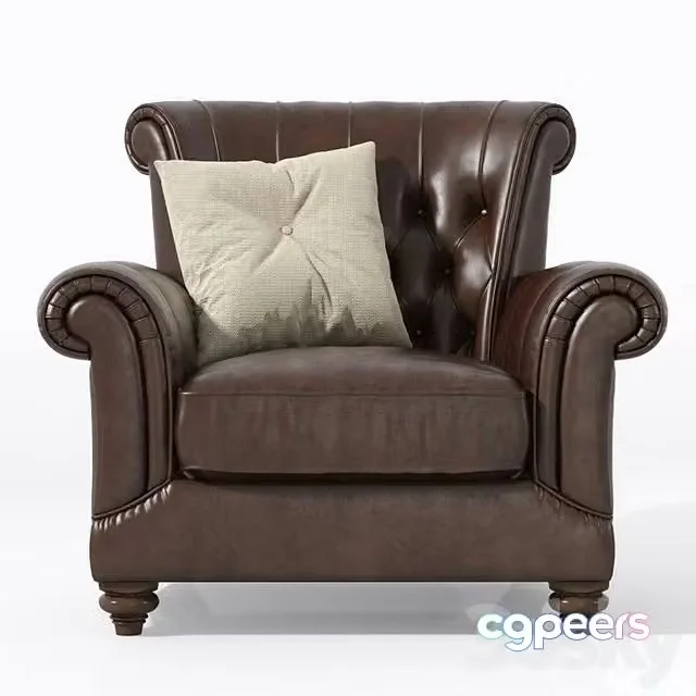 3ds Max Free – Armchair Nicoline by WINDSOR