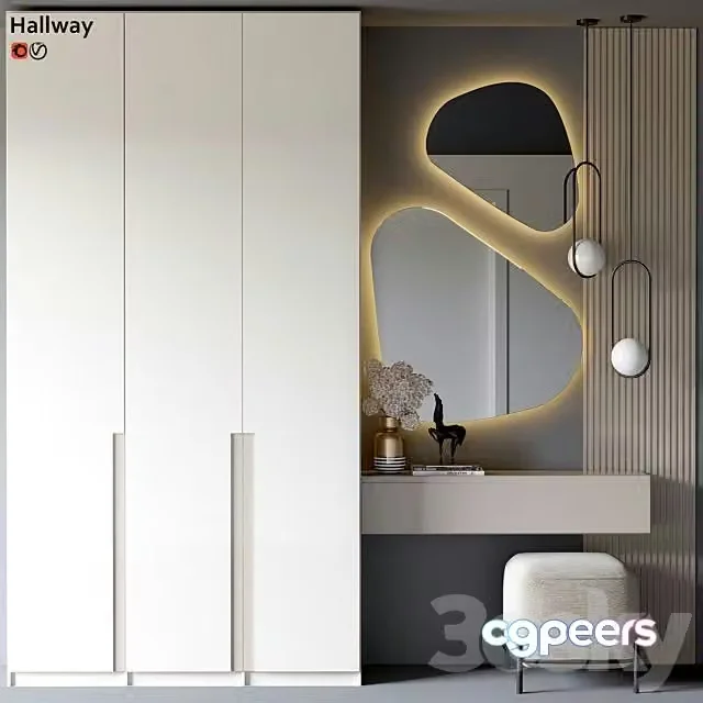 3ds Max Free – Hallway 002