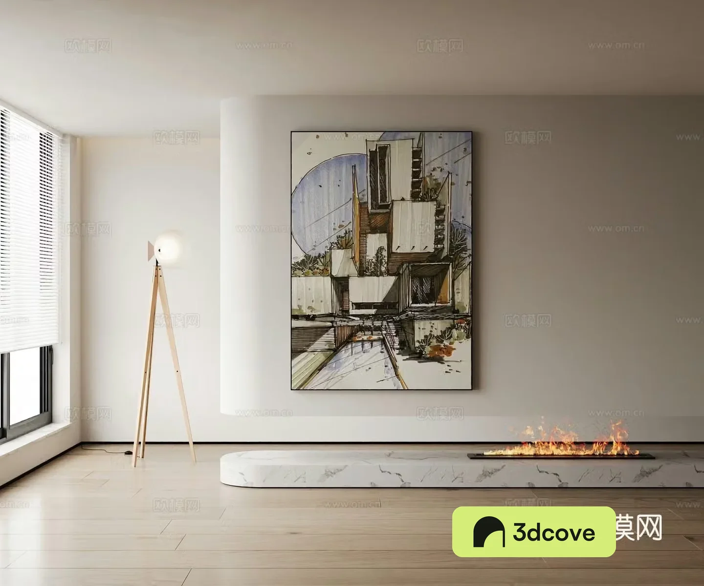 Modern decorative painting
