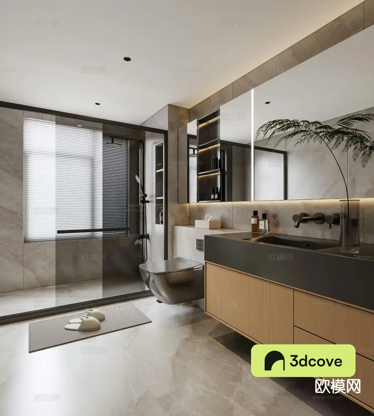 Modern bathroom