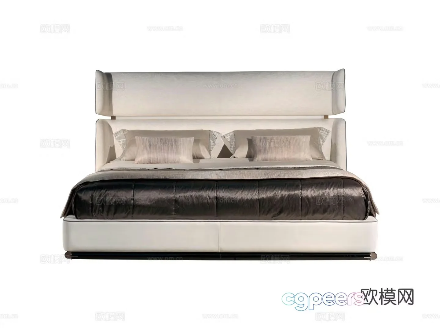 Visionnaire REVERIE Double Bed 3D Model