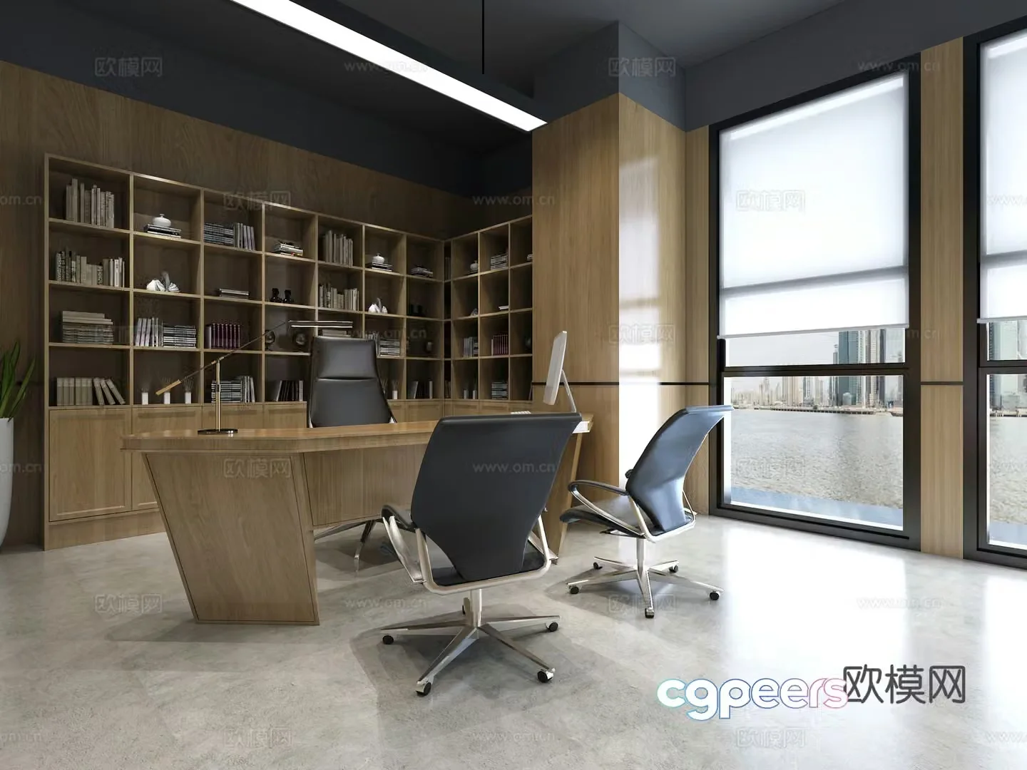 General Manager’s Room Chairman’s Room 3D model