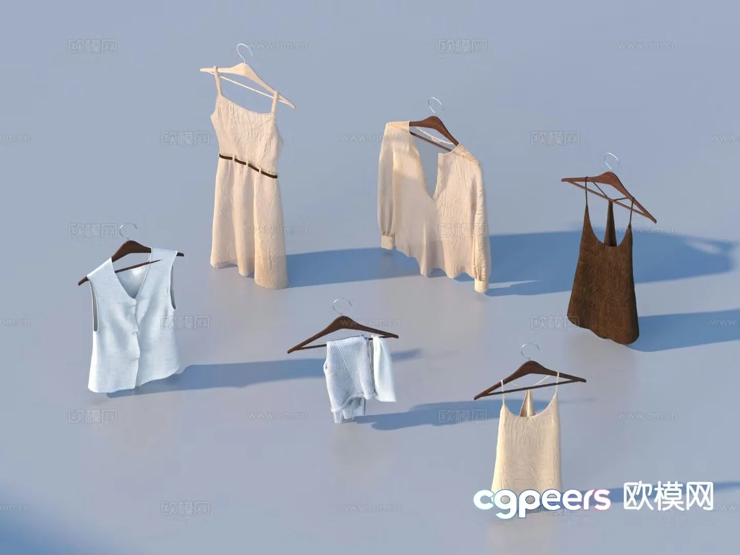 clothes clothing women’s clothing 3d model