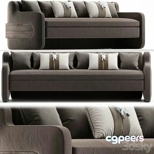 3ds Max Free – Kingsley Sofa – Bradley USA