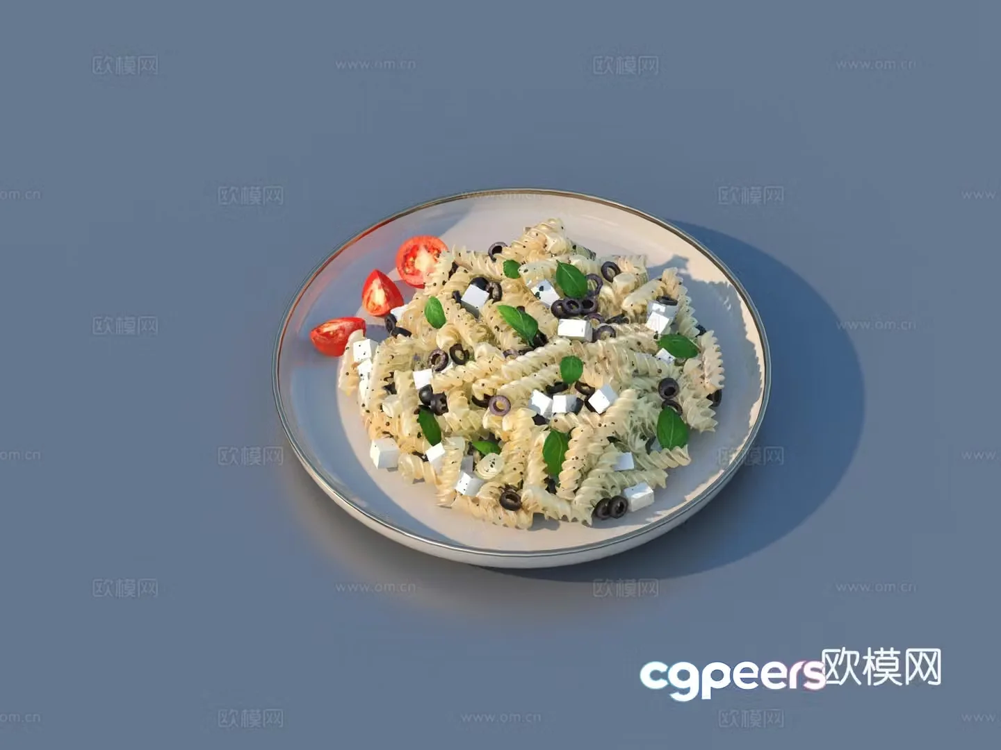 Noodles Food Food 3d Model