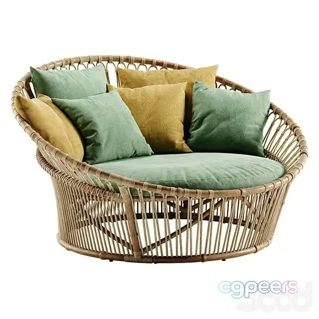 3ds Max Free – Sika Design Love Nest sofa